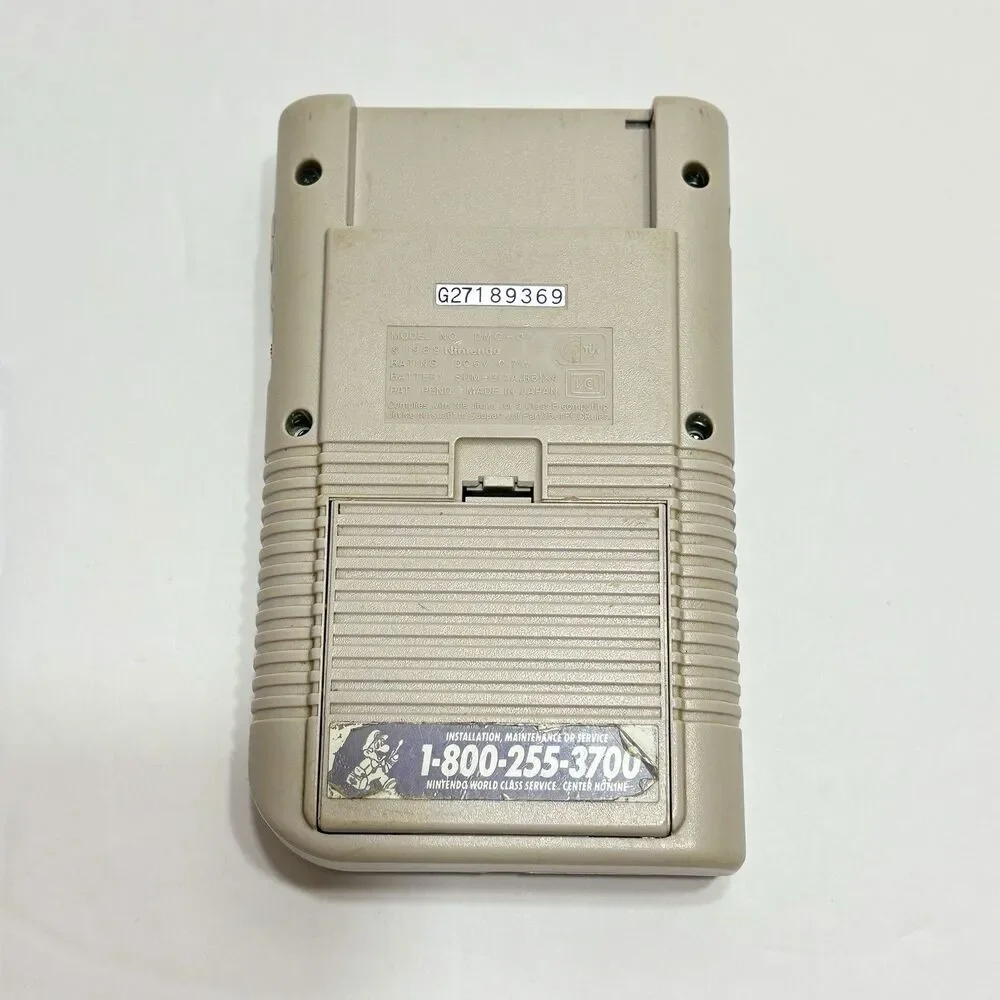Original Nintendo GameBoy DMG-01 Handheld Console Missing Faceplate Works 1 Game